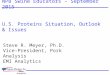 Steve R. Meyer, Ph.D. Vice-President, Pork Analysis EMI Analytics NPB Swine Educators – September 2015 U.S. Proteins Situation, Outlook & Issues