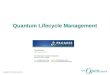 Copyright (C) The Open Group 2011 Quantum Lifecycle Management