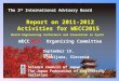 0 Report on 2011-2012 Activities for WECC2015 World Engineering Conference and Convention in Kyoto September 19, 2012 Science Council of Japan The Japan