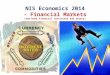 NIS Economics 2014 - Financial Markets (non-bank Financial Institutes and assets)