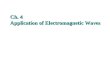 Ch. 4 Application of Electromagnetic Waves Electromagnetic Spectrum ( 電磁波譜 ) highest frequency lowest frequency