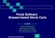 SPARRO Group, University of Regina 1 Portal Software: Browser-based Monte Carlo Zisis Papandreou University of Regina GlueX Collaboration Meeting JLab,