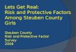 Lets Get Real: Risk and Protective Factors Among Steuben County Girls Steuben County Risk and Protective Factor Survey 2008