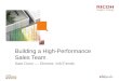 Building a High-Performance Sales Team Kate Dunn — Director, InfoTrends