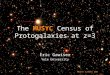 Eric Gawiser Yale University The MUSYC Census of Protogalaxies at z=3 MUSYC E-HDFS UBR composite