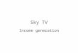 Sky TV Income generation. Sky Bundles Sky offers many bundles for customers to choose form. The cheapest is “The Original” bundle that starts at £10.75