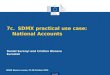 Eurostat 7c. SDMX practical use case: National Accounts Daniel Suranyi and Cristina Blanaru Eurostat SDMX Basics course, 27-29 October 2015