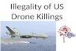 Illegality of US Drone Killings. MQ-1B Predator Wingspan: 55 Feet