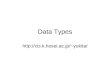 Data Types yukita/. 2 Arithmetic funtions ans laws