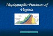 Physiographic Provinces of Virginia Earth Science