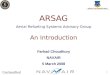 Unclassified 1 ARSAG Aerial Refueling Systems Advisory Group An Introduction Farhad Choudhury NAVAIR 5 March 2008