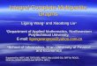 Integral Complete Multipartite Graphs Ligong Wang 1 and Xiaodong Liu 2 1 Department of Applied Mathematics, Northwestern Polytechnical University, E-mail: