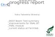 SCECAL progress report Tohru Takeshita (Shinshu) _DESY Beam Test summary _improvements for FNAL BT _FNAL module _current status at Fermilab