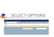 SELECT-OPTIONS. SELECT-OPTIONS Syntax TABLES customers. SELECT-OPTIONS id FOR customers-id. START-OF-SELECTION