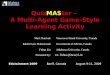 QuizMASter – A Multi-Agent Game-Style Learning Activity Mark Dutchuk Vancouver Island University, Canada Khalid Aziz Muhammadi Government of Alberta, Canada