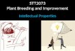 STT2073 Plant Breeding and Improvement Intellectual Properties