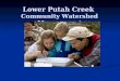 Lower Putah Creek Community Watershed Management
