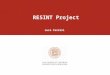 RESINT Project Luca Ferrari. The analysis of contemporary literature in the field of education and ICT: The study/reflection of school practices are still