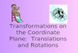 Transformations on the Coordinate Plane: Translations and Rotations
