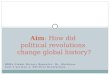 HRBS Global History Repeater- Mr. Oberhaus Unit 5 Section 2- Political Revolutions Aim: How did political revolutions change global history?