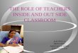 THE ROLE OF TEACHERS INSIDE AND OUT SIDE CLASSROOM D.SUSEELA, PRINCIPAL, AKSHARA SCHOOL KAKINADA. A.P. 09/07/10