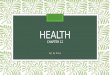 HEALTH CHAPTER 12 By: Ky Price. Telemedicine Telemedicine systems which are sometimes called telemedicine, they allow medical consultations to take place