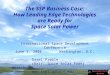 April 30,2004Space Solar Power Workshop1 The SSP Business Case: How Leading Edge Technologies are Ready for Space Solar Power International Space Development