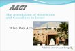 The Association of Americans and Canadians in Israel Visit us at  Who We Are