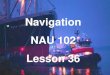 Navigation NAU 102 Lesson 36. Vessel Grounding