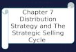 Chapter 7 Distribution Strategy and The Strategic Selling Cycle