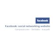 Facebook: social networking website Camposarcone – Del Balio - Scarpelli