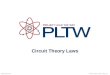 Circuit Theory Laws © 2014 Project Lead The Way, Inc.Digital Electronics