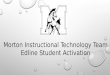 Morton Instructional Technology Team Edline Student Activation