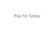 Pray For Turkey. Turkey Istanbul is the European gateway to the Islamic world