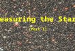 Measuring the Stars (Part I). 3-D Positions in Space of the Stars Closest to our Sun: