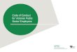 Code of Conduct for Victorian Public Sector Employees