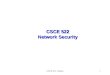CSCE 522 - Farkas1 CSCE 522 Network Security. Reading Pfleeger and Pfleeger: Chapter 6 CSCE 522 - Farkas2