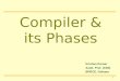 1 Compiler & its Phases Krishan Kumar Asstt. Prof. (CSE) BPRCE, Gohana