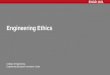 ENGR 1181 College of Engineering Engineering Education Innovation Center Engineering Ethics