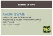 RALPH SWAIN USFS ROCKY MOUNTAIN REGION WILDERNESS & RIVERS PROGRAM MANAGER 303-275-5058 RSWAIN@FS.FED.US DIVERSITY OF NWPS