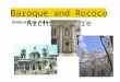 Baroque and Rococo Architecture Undulating Forms