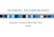 INTERTIE, INCORPORATED Quarter Century Mini-Site Tour 2012