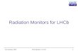 15 February 2007Dirk Wiedner / LHCb1 Radiation Monitors for LHCb