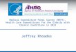 Medical Expenditure Panel Survey (MEPS), Health Care Expenditures for the Elderly with Chronic Conditions in 2012 Jeffrey Rhoades