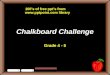 Chalkboard Challenge Grade 4 - 5 100’s of free ppt’s from  library 