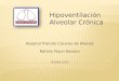 Hipoventilación Alveolar Crónica.  Definición.  Introducción.  Causas  Epidemiología.  Clínica  Diagnóstico y tratamiento  Mensajes para llevar