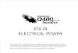 ATA24 bombardier q400 electrical power
