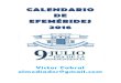 Calendario de efemérides 2016 v2.0