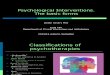 Introduction to Clinical and Counselling Psychology 09 - Interventions - The Basic Forms
