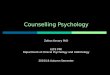Introduction to Clinical and Counselling Psychology 11 - Counselling Psychology